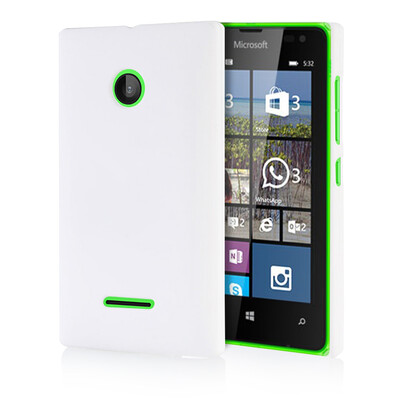 MOONCASE Hard Rubberized Rubber Coating Devise Back Case Cover for Nokia Lumia 532 White
MOONCASE Hard Rubberized Rubber Coating Devise Back Case Cover for Nokia Lumia 532 White