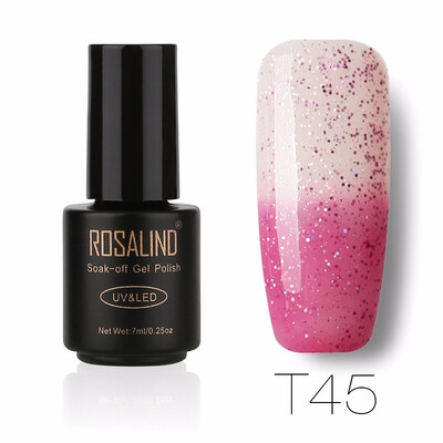 ROSALIND Gel 1S 7ML Changing Temperature Nail Polish UV LED Glitter Manicure Nail Art Semi Permanent Soak Off Gel Lacquer
ROSALIND Gel 1S 7ML Changing Temperature Nail Polish UV LED Glitter Manicure Nail Art Semi Permanent Soak Off Gel Lacquer
