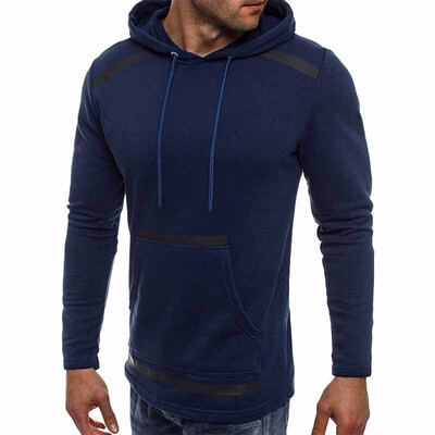 Mens Fashion Solid Color Hooded Sweater Long Sleeve Casual Large Pocket Design Pullover Hoodie
Mens Fashion Solid Color Hooded Sweater Long Sleeve Casual Large Pocket Design Pullover Hoodie