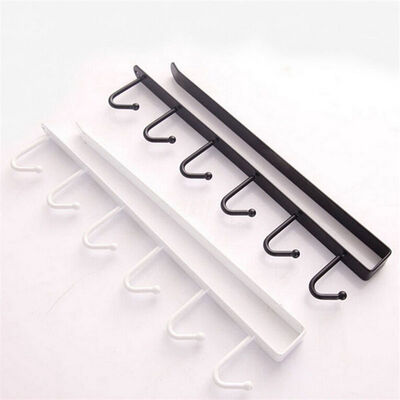 1 PC Shelf Storage Clothes Hanging Wardrobe Kitchen Organizer Cup Holder Glass Mug Holder 6 Hooks Storage Rack
1 PC Shelf Storage Clothes Hanging Wardrobe Kitchen Organizer Cup Holder Glass Mug Holder 6 Hooks Storage Rack