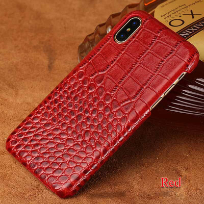 Genuine Leather Phone Case For iPhone X Case Crocodile Texture Back Cover For 6 6S 7 8 Plus Note Case
Genuine Leather Phone Case For iPhone X Case Crocodile Texture Back Cover For 6 6S 7 8 Plus Note Case