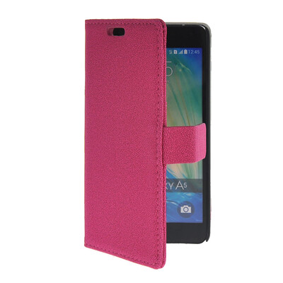 MOONCASE High quality Leather Side Flip Wallet Card Holder Pouch with Kickstand Case Cover for Samsung Galaxy A5 Hot pink
MOONCASE High quality Leather Side Flip Wallet Card Holder Pouch with Kickstand Case Cover for Samsung Galaxy A5 Hot pink