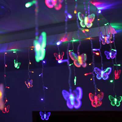 JULELYS Butterfly LED Curtain Fairy Lights Decoration Garland Window For Gerlyanda Christmas Wedding Holiday Party Birthday
JULELYS Butterfly LED Curtain Fairy Lights Decoration Garland Window For Gerlyanda Christmas Wedding Holiday Party Birthday