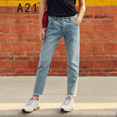 A21 summer mens denim stretch Slim low waist feet nine pants versatile jeans 4821020003 Sky Blue 34 19086A
A21 summer mens denim stretch Slim low waist feet nine pants versatile jeans 4821020003 Sky Blue 34 19086A