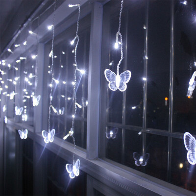 JULELYS Butterfly LED Curtain Fairy Lights Decoration Garland Window For Gerlyanda Christmas Wedding Holiday Party Birthday
JULELYS Butterfly LED Curtain Fairy Lights Decoration Garland Window For Gerlyanda Christmas Wedding Holiday Party Birthday
