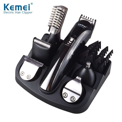 Kemei 6 in 1 Wiederaufladbare Haarschneider Titan Haarschneidemaschine Elektrische Rasierer Bartschneider Männer Styling Werkzeuge
Kemei 6 in 1 Wiederaufladbare Haarschneider Titan Haarschneidemaschine Elektrische Rasierer Bartschneider Männer Styling Werkzeuge