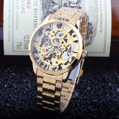 Luxury Style Mens Women Lady Unisex Automatic Mechanical Self-Wind Wrist Watch Stainless Steel Skeleton Time Gift
Luxury Style Mens Women Lady Unisex Automatic Mechanical Self-Wind Wrist Watch Stainless Steel Skeleton Time Gift