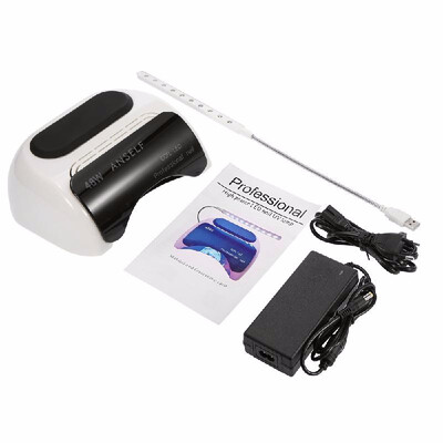 Anself 48W LED CCFL Nail Lamp Nail Gel Dryer Nail Curing Machine Fingernail Toenail Gel Curing 110 240V Nail Art Painting Salo
Anself 48W LED CCFL Nail Lamp Nail Gel Dryer Nail Curing Machine Fingernail Toenail Gel Curing 110 240V Nail Art Painting Salo