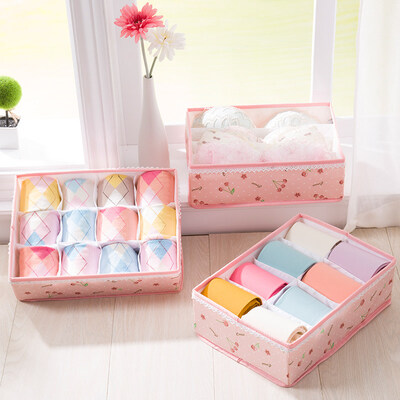 Kiss Fuju underwear storage box finishing bra underwear storage bag non-woven classification socks storage box three-piece
Kiss Fuju underwear storage box finishing bra underwear storage bag non-woven classification socks storage box three-piece