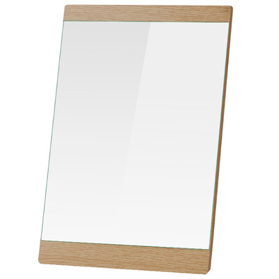 Mika MECOR desktop HD makeup mirror square desktop beauty mirror portable fashion portable simple single large wooden dressing mirror 0022
Mika MECOR desktop HD makeup mirror square desktop beauty mirror portable fashion portable simple single large wooden dressing mirror 0022