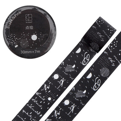 Kinbor hand book&paper tape 20mm7m hand book sticker decorative tape Black pink - plaster DTB64332
Kinbor hand book&paper tape 20mm7m hand book sticker decorative tape Black pink - plaster DTB64332