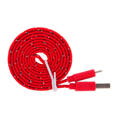 3610Ft Durable Braided Flat 8Pin Double-sided USB Data Sync Charger Cable Cord for iPhone 5 5S 6 6S Plus iPad 4 5 Air iOS9
3610Ft Durable Braided Flat 8Pin Double-sided USB Data Sync Charger Cable Cord for iPhone 5 5S 6 6S Plus iPad 4 5 Air iOS9