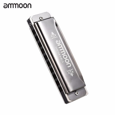 ammoon H1002 Exquisite Blues Harmonica Standard 10 Hole 20 Tone C Key Harmonicon Mouth Organ with Case Gift for Skilled Profession
ammoon H1002 Exquisite Blues Harmonica Standard 10 Hole 20 Tone C Key Harmonicon Mouth Organ with Case Gift for Skilled Profession