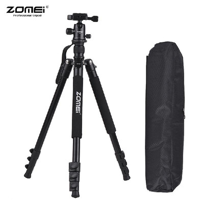 ZOMEI Q555 63inch Lightweight Aluminum Alloy Travel Portable Camera Tripod with Ball Head Quick Release Plate Carry Bag for Ca
ZOMEI Q555 63inch Lightweight Aluminum Alloy Travel Portable Camera Tripod with Ball Head Quick Release Plate Carry Bag for Ca