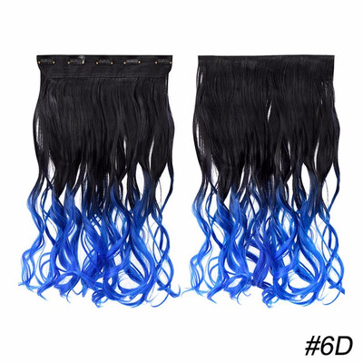 18 Wavy 5 Clips in Hair Extensions Curly Hairpieces Clip In Extensions One Piece Kanekalon Synthetic Hair Pieces 6 Colors
18 Wavy 5 Clips in Hair Extensions Curly Hairpieces Clip In Extensions One Piece Kanekalon Synthetic Hair Pieces 6 Colors