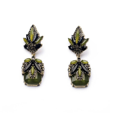 Aiyaya European Style Rhinestone Crystal Romantic Vintage Leaf Elegant Green Drop Earrings Women Jewelry
Aiyaya European Style Rhinestone Crystal Romantic Vintage Leaf Elegant Green Drop Earrings Women Jewelry