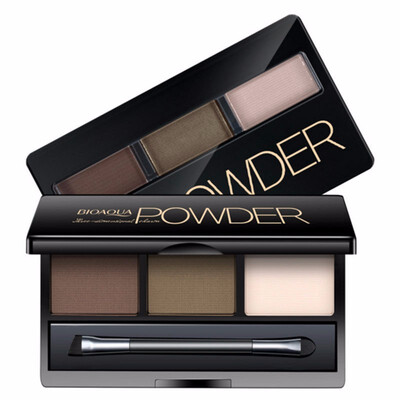 Three-dimensional natural three-color eyebrow powder high-gloss powder is not blooming not bleaching eyebrow pencil eyeshadow pal
Three-dimensional natural three-color eyebrow powder high-gloss powder is not blooming not bleaching eyebrow pencil eyeshadow pal