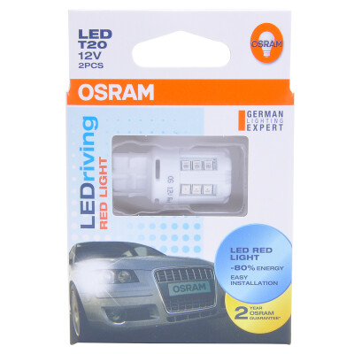 

OSRAM T20 7705 7715 W21W WY21W 12V 1-3W Светодиодные автомобильные боковые маркеры Лампы загораются сигнальной лампой Длинная пожи