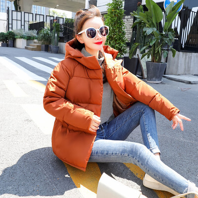 Womens Small Cotton Jacket Fashion Loose Thin Hooded Down Jacket Cotton Coat Winter 2018 New Arrival
Womens Small Cotton Jacket Fashion Loose Thin Hooded Down Jacket Cotton Coat Winter 2018 New Arrival