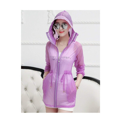 Womens skin clothing in the long paragraph sunscreen clothing female temperament slim slimming MM large size womens windbreaker
Womens skin clothing in the long paragraph sunscreen clothing female temperament slim slimming MM large size womens windbreaker
