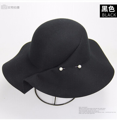 Lady New Fedoras Hat Wool Women Woolen Cap Female Wide Brim Fedoras Cap Trilby Children Wool Hat British Style B-4274
Lady New Fedoras Hat Wool Women Woolen Cap Female Wide Brim Fedoras Cap Trilby Children Wool Hat British Style B-4274