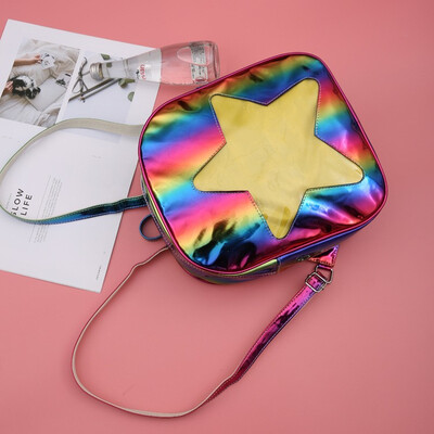 2018 Fashion Spring&Summer New Laser Shoulder Bag Multicolored Heart Backpack Travel Bag
2018 Fashion Spring&Summer New Laser Shoulder Bag Multicolored Heart Backpack Travel Bag