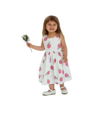 DAWILS Girls Sleeveless Dresses PinkBlue Ice Cream Print Casual Summer Dress With Belt
DAWILS Girls Sleeveless Dresses PinkBlue Ice Cream Print Casual Summer Dress With Belt