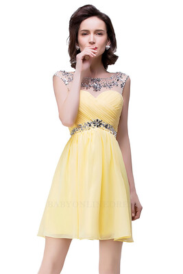 Short Mini Homecoming Prom Party Dresses Sheer Neck Pleated Chiffon Red Graduation Dress 2018
Short Mini Homecoming Prom Party Dresses Sheer Neck Pleated Chiffon Red Graduation Dress 2018