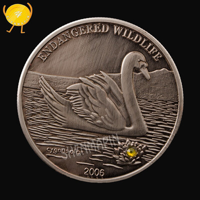 Mongolian swan coin animal high relief sculpture antique diamond coin Non-currency coins collection art gifts
Mongolian swan coin animal high relief sculpture antique diamond coin Non-currency coins collection art gifts