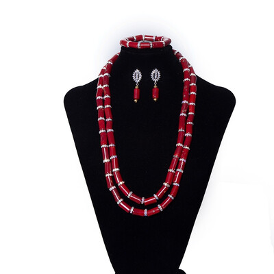 Bridal Traditional Wedding Jewelry Set African Red True Coral Necklace& Bracelet Jewelry Nigerian Jewelry Bead Set For Women
Bridal Traditional Wedding Jewelry Set African Red True Coral Necklace& Bracelet Jewelry Nigerian Jewelry Bead Set For Women