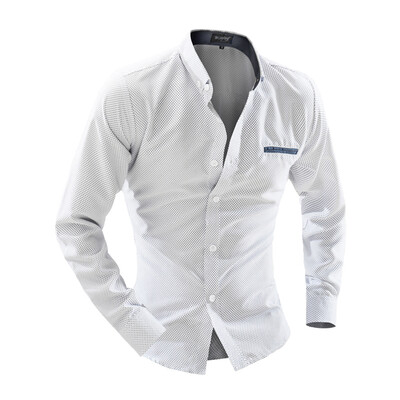 Spring 2016 Men's Dress Shirt Long Sleeve Plaid Fashion Social Brand Cotton Slim Fit Male Camisa Men Casual Oxford Shirts
Spring 2016 Men's Dress Shirt Long Sleeve Plaid Fashion Social Brand Cotton Slim Fit Male Camisa Men Casual Oxford Shirts
