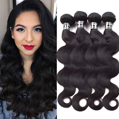 7A Brazilian Virgin Hair 4 Bundles Body Wave Hair Weaving Cheap Human Hair Weave Extensions Soft&Bouncy 1B Color
7A Brazilian Virgin Hair 4 Bundles Body Wave Hair Weaving Cheap Human Hair Weave Extensions Soft&Bouncy 1B Color