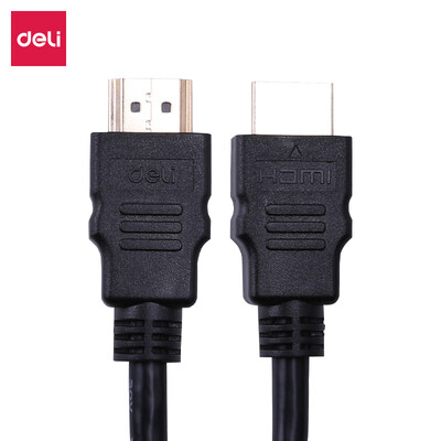 Deli deli 5 m HDMI cable 20 version 4K digital HD HDMI to HDMI cable 3D video cable computer projector set-top box TV cable 83304
Deli deli 5 m HDMI cable 20 version 4K digital HD HDMI to HDMI cable 3D video cable computer projector set-top box TV cable 83304