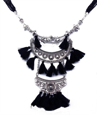 Idealway New Fashion Bohemian Multiple Beaded Chains Bell Thread Tassel Alloy Moon Shape Long Pendant Necklace Women Jewelry
Idealway New Fashion Bohemian Multiple Beaded Chains Bell Thread Tassel Alloy Moon Shape Long Pendant Necklace Women Jewelry