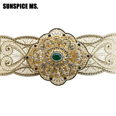 SUNSPICE MS Gold Color Metal Waist Belly Chain Belt Jewelry For Women Wedding Banquet Wasitband Adjust Length Boho Ethnic Bijoux
SUNSPICE MS Gold Color Metal Waist Belly Chain Belt Jewelry For Women Wedding Banquet Wasitband Adjust Length Boho Ethnic Bijoux