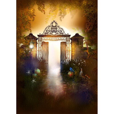 Magical Door Morning Sun Photo Backdrop 57FT Vinyl Fabric Cloth Digital Printing Photo Background s-758
Magical Door Morning Sun Photo Backdrop 57FT Vinyl Fabric Cloth Digital Printing Photo Background s-758