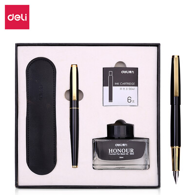 Deli deli Zoran series office business pen hardcover gift box gift set pen F tip ink pencil bag ink bag 6 Yao Yao 33508
Deli deli Zoran series office business pen hardcover gift box gift set pen F tip ink pencil bag ink bag 6 Yao Yao 33508