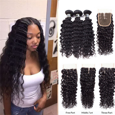7A Brazilian Virgin Hair Deep Wave Bundles with Closure 4x4 Human Hair with Closure Soft&Bouncy Deep Wave with Closure
7A Brazilian Virgin Hair Deep Wave Bundles with Closure 4x4 Human Hair with Closure Soft&Bouncy Deep Wave with Closure