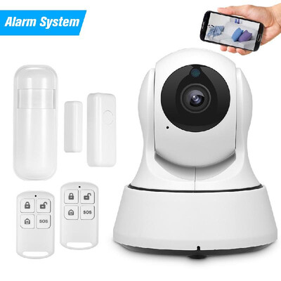 720P WiFi Camera 433MHz Burglar Alarm Video IP Camera Baby Monitor PTZ Two Way Audio Wireless Security Camera with Night Vision
720P WiFi Camera 433MHz Burglar Alarm Video IP Camera Baby Monitor PTZ Two Way Audio Wireless Security Camera with Night Vision