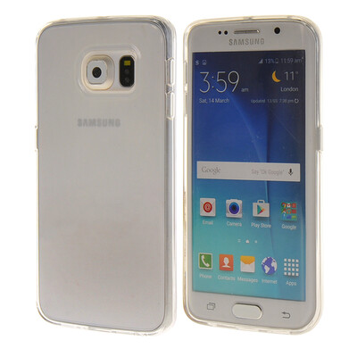 MOONCASE Smooth Skin Soft Silicone Gel TPU Flexible Shell Protective Case Cover for Samsung Galaxy S6 Edge Clear 03
MOONCASE Smooth Skin Soft Silicone Gel TPU Flexible Shell Protective Case Cover for Samsung Galaxy S6 Edge Clear 03