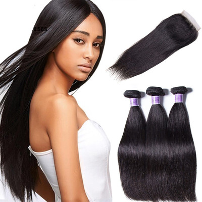 UNice Hair Kysiss Virgin Series Straight Hair Bundle With Closure Malaysian Hair 4 Bundle With Lace Closure Free Part Human Hair
UNice Hair Kysiss Virgin Series Straight Hair Bundle With Closure Malaysian Hair 4 Bundle With Lace Closure Free Part Human Hair