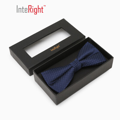INTERIGHT mens formalwear business Korean version of the wave point bow tie groom wedding reception bow tie dark blue
INTERIGHT mens formalwear business Korean version of the wave point bow tie groom wedding reception bow tie dark blue