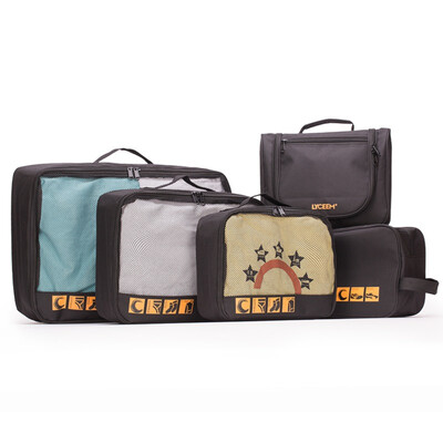 Blue Orange LYCEEM Storage Bag Travel Wash Set Storage Kit 5pcs Wash Coat Storage Bag 3pcs Shoe Bag Light Waterproof Classic Black
Blue Orange LYCEEM Storage Bag Travel Wash Set Storage Kit 5pcs Wash Coat Storage Bag 3pcs Shoe Bag Light Waterproof Classic Black
