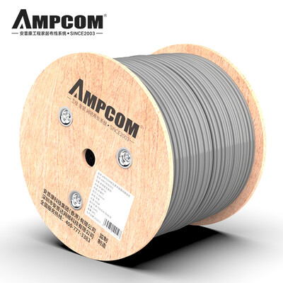 AMPCOM original super five network cable 048mm oxygen-free copper core 305 meters CAT5e unshielded box line POE power supply AMC5E48305
AMPCOM original super five network cable 048mm oxygen-free copper core 305 meters CAT5e unshielded box line POE power supply AMC5E48305