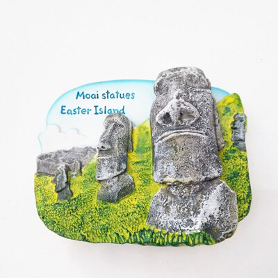 1Pcs Hot Sale Chile Moai Statues Easter Island Fridge Magnets popular Tourism Souvenirs Magnetic Stickers
1Pcs Hot Sale Chile Moai Statues Easter Island Fridge Magnets popular Tourism Souvenirs Magnetic Stickers