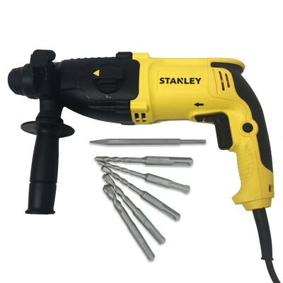 Stanley STANLEY Jingdong JOY joint name electric hammer set 2KG 800W SHR263KA-A9 including 5 drill bits 1 shovel chisel
Stanley STANLEY Jingdong JOY joint name electric hammer set 2KG 800W SHR263KA-A9 including 5 drill bits 1 shovel chisel