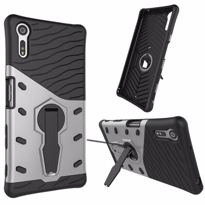 Goowiiz Phone Case For Sony Xperia XA1XZXZS Luxury Armor TPUPC Silicone Hard Bracket Prevent falling
Goowiiz Phone Case For Sony Xperia XA1XZXZS Luxury Armor TPUPC Silicone Hard Bracket Prevent falling