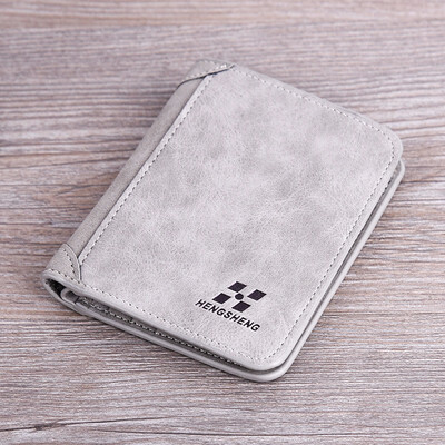 Mens short frosted purse retro seventy percent off wallet youth multi card Fashion Wallet
Mens short frosted purse retro seventy percent off wallet youth multi card Fashion Wallet