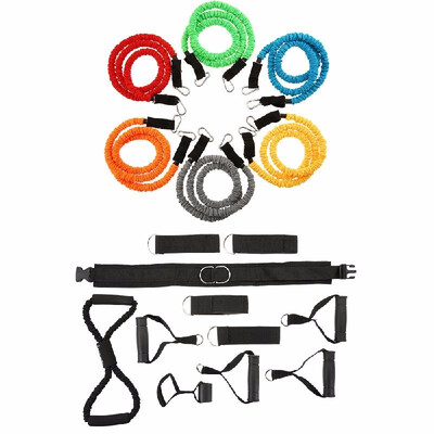 Romacci Lixada 10PCS Ultimate Resistance Band Set with Heavy Duty Rubber Resistance Bands Door Anchors Ankle Straps Foam Handles
Romacci Lixada 10PCS Ultimate Resistance Band Set with Heavy Duty Rubber Resistance Bands Door Anchors Ankle Straps Foam Handles