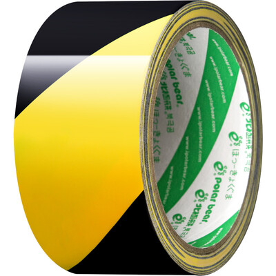 Polar bear WA-044Y Black&black warning tape 48mm 20y 183 meters 1 package with the crossed zebra tape
Polar bear WA-044Y Black&black warning tape 48mm 20y 183 meters 1 package with the crossed zebra tape